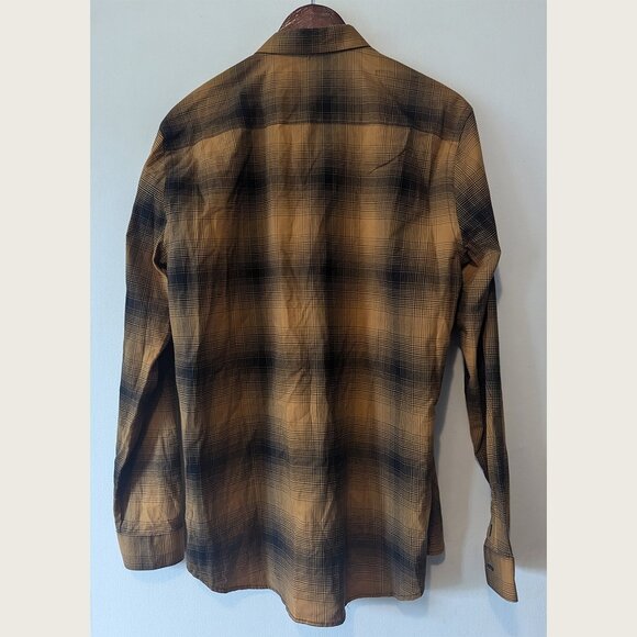 WON HUNDRED - Plaid check shirt - Sz M - Picture 3 of 7